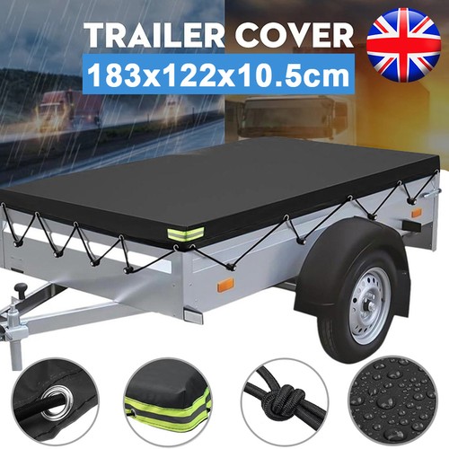Black trailer cover with - black,