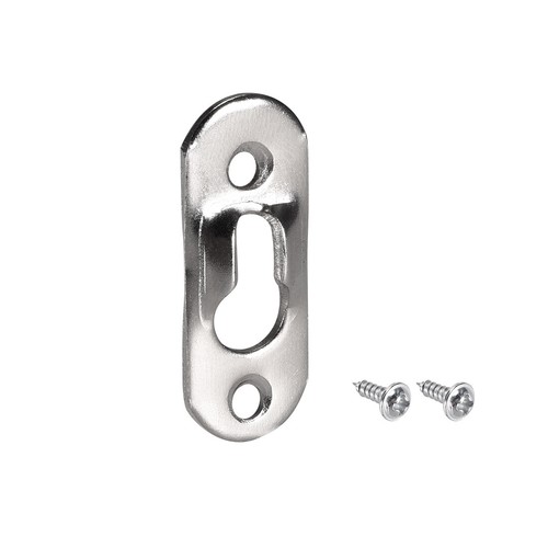 Keyhole hanging plate 37mm - keyhole, x