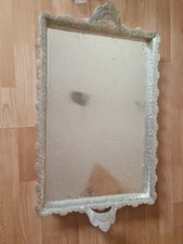 Large Antique Silver Plated