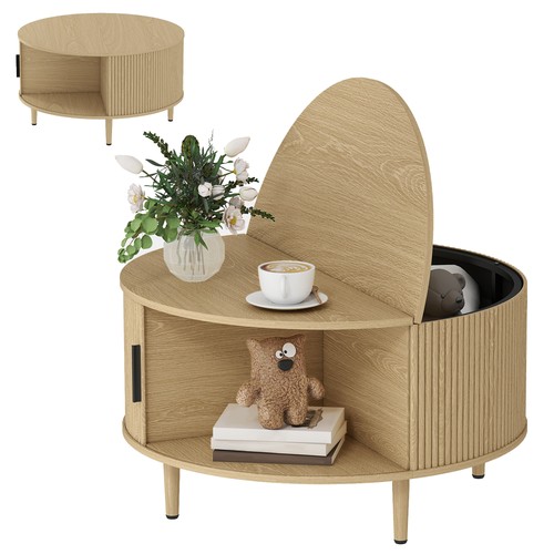 Homcom lift top coffee - coffee, table