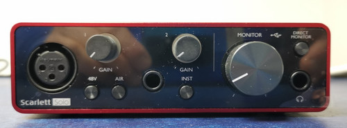 Focusrite scarlett solo 3rd - scarlett, [3rd