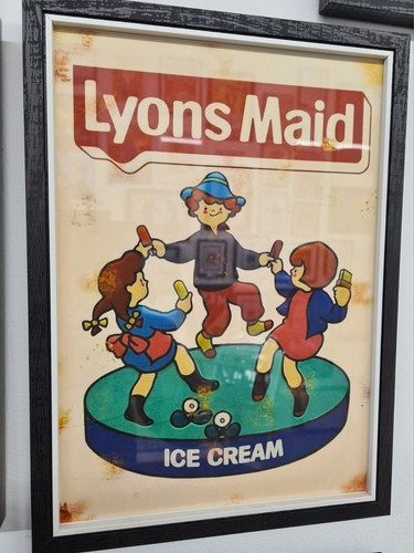 Lyons maid art - maid, framed