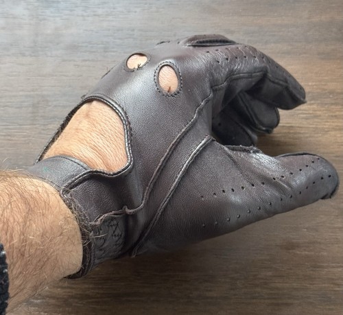 Thin men brown leather - thin, men's