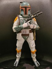 Star wars Tiger Electronics 12" Boba Fett Room Alarm with Laser Target Game  