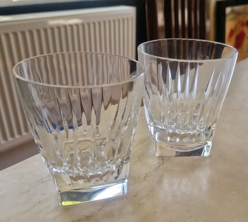 Pair waterford cut crystal - waterford,