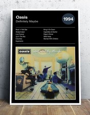 Oasis - Unique Album Poster -