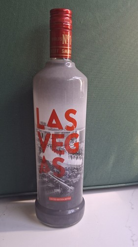 Empty smirnoff vodka - smirnoff,