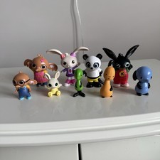 CBeebies Bing Toy Figures x 9