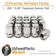 Alloy Wheel Nuts (20) 3/8