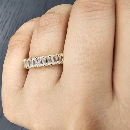 03ct natural emerald cut - 7.03ct,