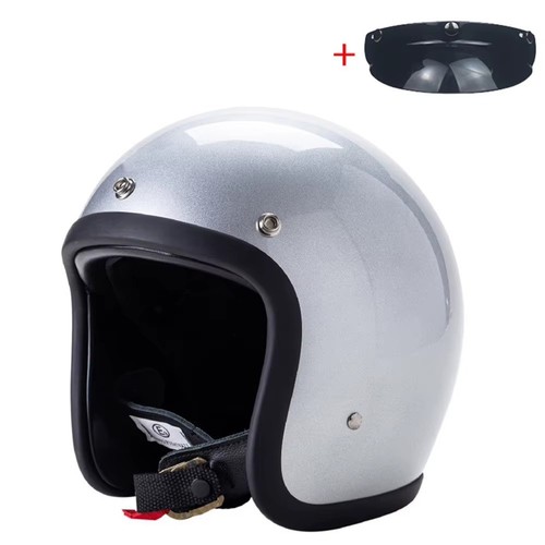 Vintage motorcycle helmet jet - vintage,