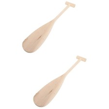  2 Count Wooden Paddle Oar