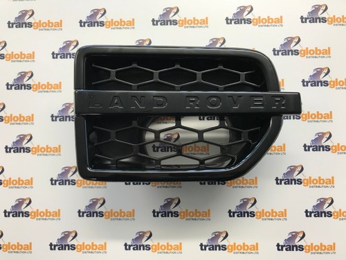 Black side vent - black, for