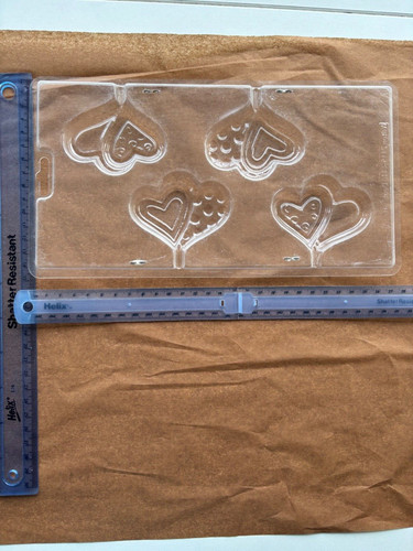 Double heart chocolate - double,