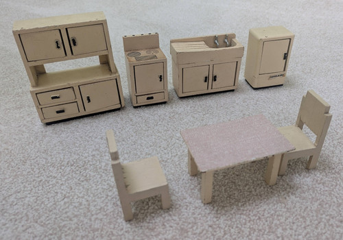 Vintage dolls house furniture - vintage,