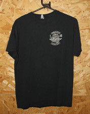 1st Recon  T-Shirt Black Battalion Bravo Company 2nd Platoon Outlaws Military