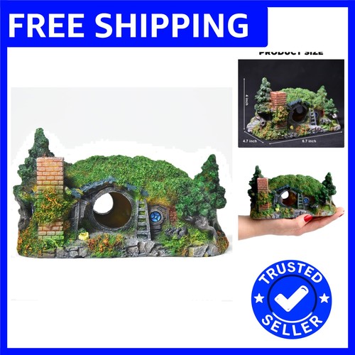 Intricate hobbit house - hobbit, resin
