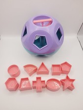 Vintage Tupperware Toys Shape O Ball Sorter Complete 10 Shapes 1970s. 