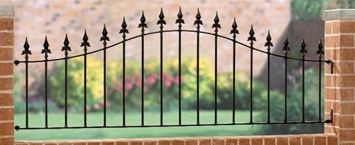 Wrought iron metal - wrought,