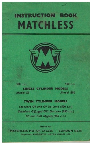 Matchless g80 original 1 - g3,,