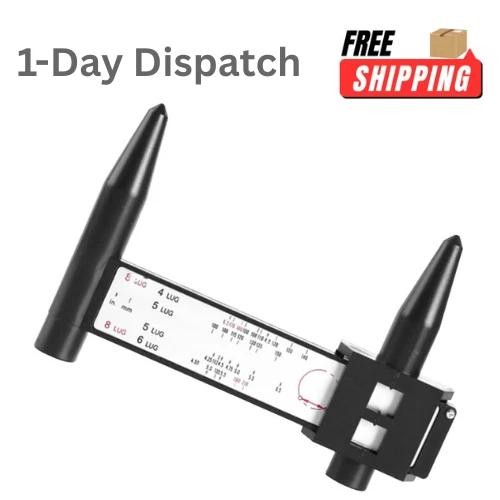 Pcd gauge ruler wheel lug - gauge, bolt