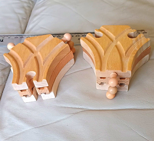 Wooden toy train - toy, track