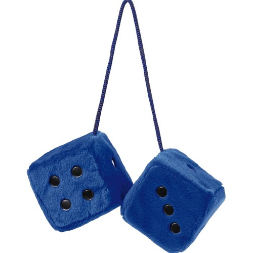 Soft fluffy blue hanging - soft,