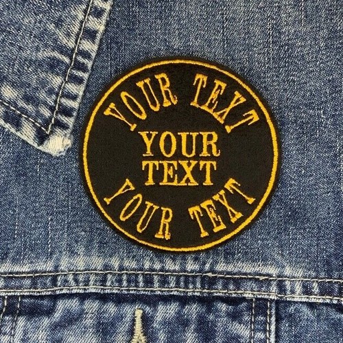 Arched text circle custom - arched,