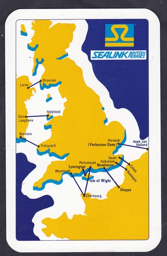 Sealink british ferries route - sealink,
