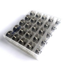 25 Metal Bobbins for Singer 206,206K 306,306W,306K,319,320,320K,320K2,188K1