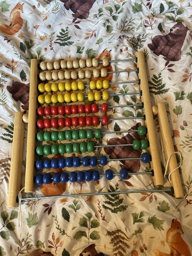 Wooden abacus child math - abacus,