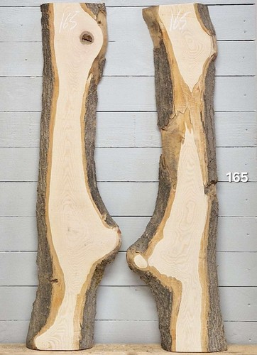 Kiln dried live edge ash - kiln,