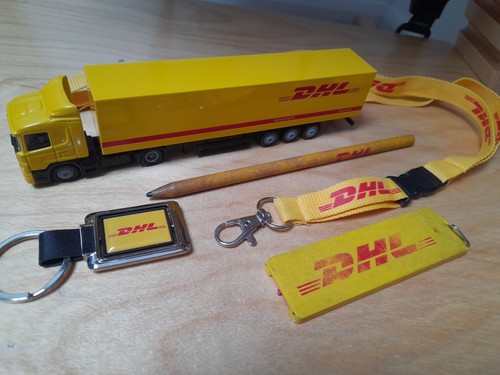 Dhl scania artic truck - dhl,
