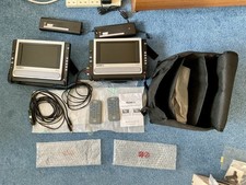 Acoustic Solutions ASVM6271 Dual Screen Portable DVD Player - Tested Working