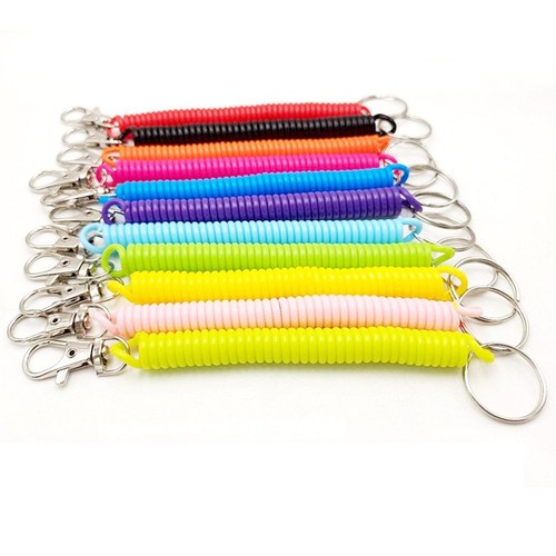 Retractable spiral clip - spiral,