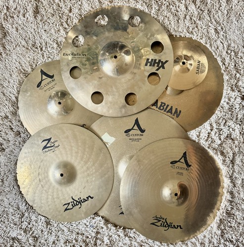 Set cymbals w - set, 7