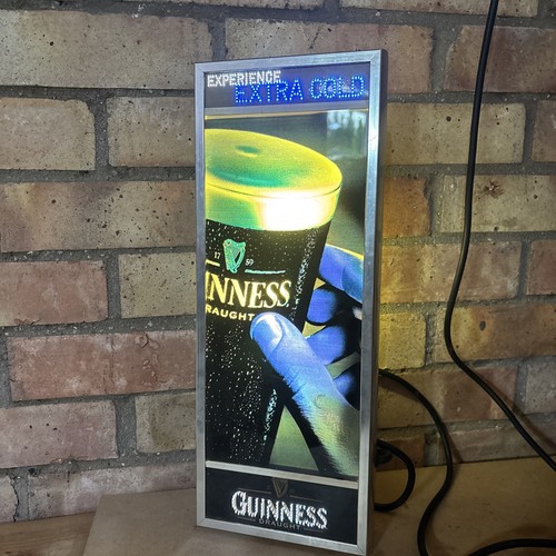 Guinness illuminated sign pub - guinness,