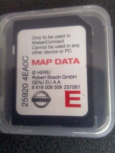 Nissan connect3 map data - data, sd