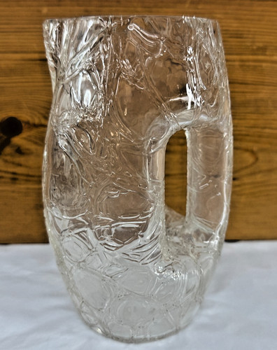 Loetz krokodil glass jug - krokodil,
