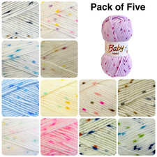 5 x 100g Woolcraft Baby Prints