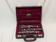 Buffet Crampon Wooden Clarinet Vandoren 5RV-Lyre Germany + Case - Untested