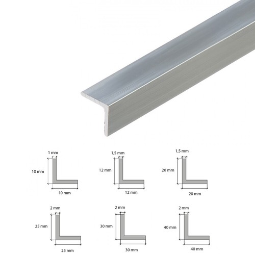 Aluminium angle corner - corner, trim