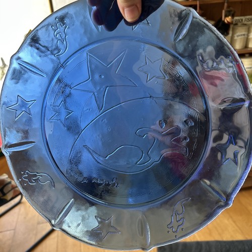 Vintage large cobalt blue - vintage,