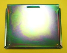 1 x SQUARE Metal Number Plate