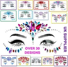 || BUY 2 GET 1 FREE!! || Face Gems Adhesive Glitter Jewel Tattoo Festival Rave