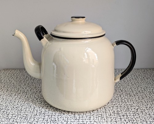 Vintage large cream black - vintage, ex
