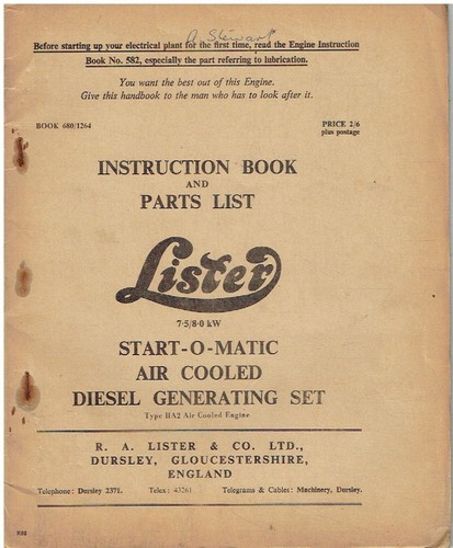 Lister start matic ha2 - lister,