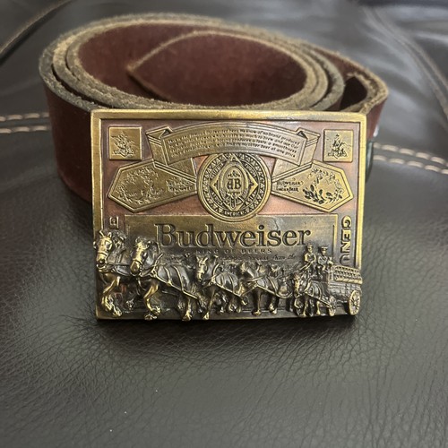 Vintage budweiser brass - vintage,