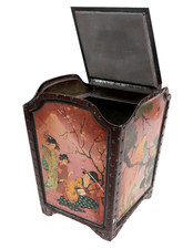 Huntley & Palmers The Japanese Screen Cookie Box Very Nice Condition 1913