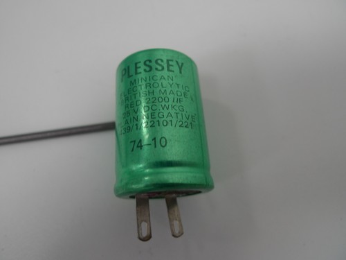 Plessey minican capacitor - minican,